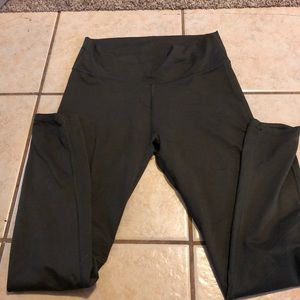 Fabletics Olive Green Leggings (Large)
